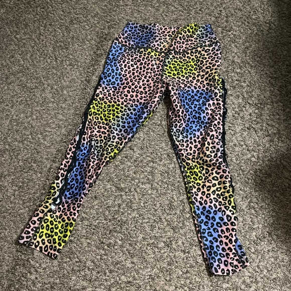 Rainbow Cheetah Zumba Leggings - Picture 1 of 1
